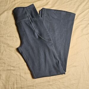 Freely Girls M Haven Luxe Flare Pant Leggings Youth Kids High Waisted Yoga Dance